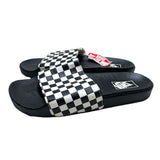 (other) DEAD STOCK NEW 2016 VANS CHECKERED FLAG PATTERN SLIDE ON SANDALS