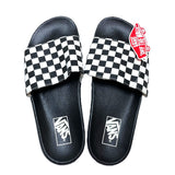 (other) DEAD STOCK NEW 2016 VANS CHECKERED FLAG PATTERN SLIDE ON SANDALS