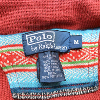 (VINTAGE) 2000'S～ POLO RALPH LAUREN NATIVE PATTERN HOODED INSULATED VEST