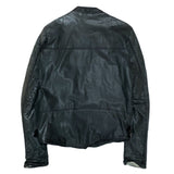 (DESIGNERS) MADE IN JAPAN Sisi WASHED LEATHER UK TYPE BIKER JACKET