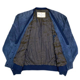 (VINTAGE) 1990'S～ MADE IN ITALY GALLOTTI NUBUCK LEATHER CARDIGAN