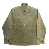 (designers) MADE IN JAPAN fev DISTRESSED REVERSIBLE MILITARY SHIRT JACKET