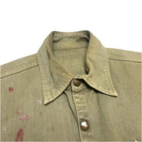 (designers) MADE IN JAPAN fev DISTRESSED REVERSIBLE MILITARY SHIRT JACKET