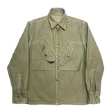(designers) MADE IN JAPAN fev DISTRESSED REVERSIBLE MILITARY SHIRT JACKET