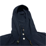 (designers) SCIENCE LONDON POLYURETHANE COATED HOODED COAT