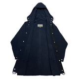 (designers) SCIENCE LONDON POLYURETHANE COATED HOODED COAT