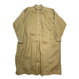 (designers) 1980'S～ MADE IN JAPAN ISSEY MIYAKE OLD TAG LINEN 100% STAND UP COLLAR LONG LENGTH PULLOVER SHIRT