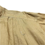 (designers) 1980'S～ MADE IN JAPAN ISSEY MIYAKE OLD TAG LINEN 100% STAND UP COLLAR LONG LENGTH PULLOVER SHIRT
