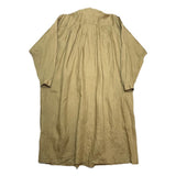 (designers) 1980'S～ MADE IN JAPAN ISSEY MIYAKE OLD TAG LINEN 100% STAND UP COLLAR LONG LENGTH PULLOVER SHIRT