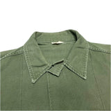 (vintage) 1960 US ARMY 1st LATE  MODEL COTTON SATIN OG107 UTILITY SHIRT