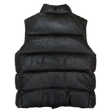 (VINTAGE) 1990'S～ POLO RALPH LAUREN LAMB LEATHER X WOOL REVERSIBLE DOWN VEST