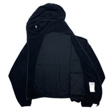 (DESIGNERS) MADE IN KOREA POST ARCHIVE FACTION DEFORMED ZIP DESIGN FLEECE HOODIE