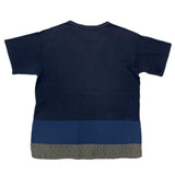 (DESIGNERS) 2000'S～ John UNDERCOVER 3 COLOR PANELED PATCHWORK T-SHIRT