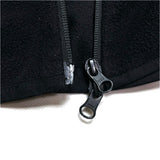 (DESIGNERS) MADE IN KOREA POST ARCHIVE FACTION DEFORMED ZIP DESIGN FLEECE HOODIE