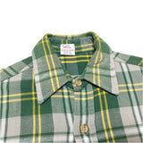 (vintage) 1980'S～ MADE IN PORTUGAL BIG MAC PLAID PATTERN HEAVY FLANNEL SHIRT