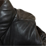 (VINTAGE) 1990'S～ POLO RALPH LAUREN LAMB LEATHER X WOOL REVERSIBLE DOWN VEST