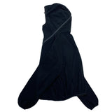 (DESIGNERS) MADE IN KOREA POST ARCHIVE FACTION DEFORMED ZIP DESIGN FLEECE HOODIE
