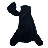 (DESIGNERS) MADE IN KOREA POST ARCHIVE FACTION DEFORMED ZIP DESIGN FLEECE HOODIE