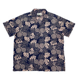 (VINTAGE) 2018 PATAGONIA PATALOHA TOTAL PATTERN PRINT OPEN COLLAR SHORT SLEEVE BOX SHIRT SP18
