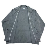 (vintage) 1960'S～ Lion of Troy PIPING DESIGN RAYON LOOP COLLAR BOX SHIRT