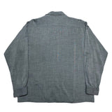 (vintage) 1960'S～ Lion of Troy PIPING DESIGN RAYON LOOP COLLAR BOX SHIRT