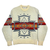 (VINTAGE) 1970'S～ PENDLETON NATIVE PATTERN WOOL KNIT