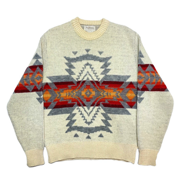 VINTAGE) 1970'S～ PENDLETON NATIVE PATTERN WOOL KNIT – Linco