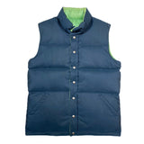 (VINTAGE) MADE IN USA CRESCENT DOWN WORKS REVERSIBLE DOWN VEST
