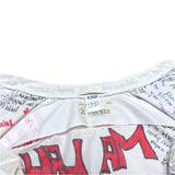 (vintage) 1990'S～ ALSICO REMAKE HAND PAINTED STAND UP COLLAR MEDICAL COAT