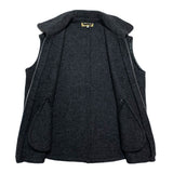 (designers) MADE IN BELGIUM Emmanuel Laurent ZIP UP WOOL VEST