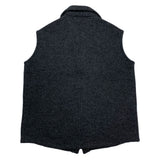(designers) MADE IN BELGIUM Emmanuel Laurent ZIP UP WOOL VEST