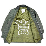 (VINTAGE) 1990'S～ MADE IN USA SPIEWAK LONG LENGTH TYPE MA-1 FLIGHT JACKET