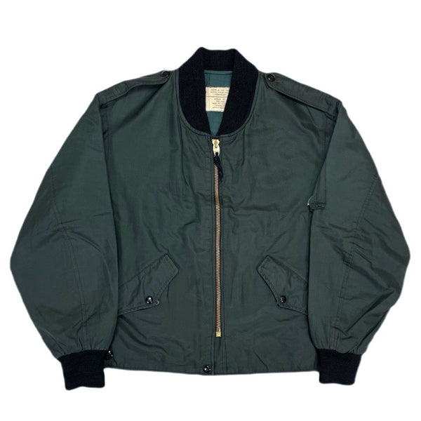 (VINTAGE) 1971 CANADIAN ARMY TYPE MA-1 FLIGHT JACKET