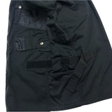 (VINTAGE) 2000'S～ AVIREX P.D.W. NYLON PANELED ZIP UP SHORT SLEEVE HOODED JACKET