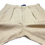 (VINTAGE) 1990'S～ POLO RALPH LAUREN COTTON LINEN 2 TUCK SHORTS