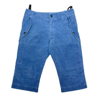 (DESIGNERS) 1990'S～ MADE IN ITALY GRIFFIN DEFORMED ZIP DESIGN 4 POCKET SHORTS