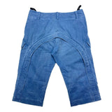 (DESIGNERS) 1990'S～ MADE IN ITALY GRIFFIN DEFORMED ZIP DESIGN 4 POCKET SHORTS
