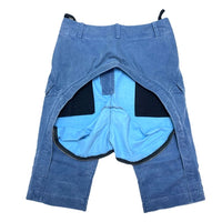 (DESIGNERS) 1990'S～ MADE IN ITALY GRIFFIN DEFORMED ZIP DESIGN 4 POCKET SHORTS