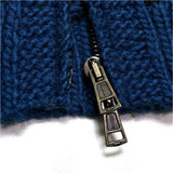 (DESIGNERS) 2008 NUMBER NINE HOUNDSTOOTH PATTERN COWICHAN SWEATER