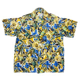 (VINTAGE) 1960'S～ South Pacific RAYON 100% SHORT SLEEVE HAWAIIAN SHIRT