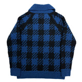 (DESIGNERS) 2008 NUMBER NINE HOUNDSTOOTH PATTERN COWICHAN SWEATER