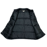 (vintage) 1980'S～ WYNN'S QUILTING VEST WITH SKULL AND CROSS BONE PATCH