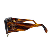(OTHER) 1990'S～ MADE IN ITALY CHANEL TORTOISE SHELL SUNGLASSES WITH CASE