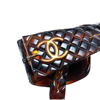 (OTHER) 1990'S～ MADE IN ITALY CHANEL TORTOISE SHELL SUNGLASSES WITH CASE