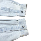(designers) 1990'S～ MADE IN ITALY ARMANI JEANS METAL BUTTON SHIRT AS IS