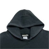 (vintage) 1990'S～ 96 ROCK USA FM ROCK RADIO STATION PULLOVER HOODIE SWEAT SHIRT WITH THIN RIB HEM
