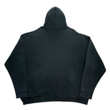 (vintage) 1990'S～ 96 ROCK USA FM ROCK RADIO STATION PULLOVER HOODIE SWEAT SHIRT WITH THIN RIB HEM