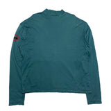 (designers) 1990'S～ JUNIOR GAULTIER by JEAN PAUL GAULTIER LOGO PRINTED HALF ZIP SHIRT