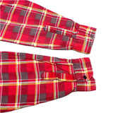 (boro) 1980'S～ MADE IN TURKEY WOODLAND PLAID PATTERN PRINT FLANNEL SHIRT