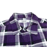 (designers) MADE IN JAPAN UNUSED PLAID PATTERN PRINT FLANNEL SHIRT